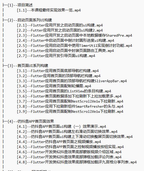 Flutter企業(yè)應(yīng)用開發(fā)實戰(zhàn) 視頻教程 下載  圖1