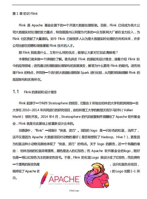 大數(shù)據(jù)Flink學(xué)習(xí)指南（Java版）PDF 下載  圖1