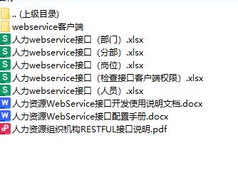 人力資源webservice&restful接口文檔 下載  圖1